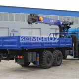 Бортовой Урал-M 4320 бескапотный c кму DongYang ss1414 (3)