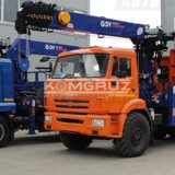 Самосвал Камаз 43118 с КМУ DongYang ss2036 (3)