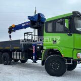 КМУ DongYang ss2036 на шасси SHACMAN SX32586V385 6x6 (бортовой)