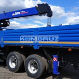 Бортовой Камаз 65117 с кму DongYang ss1416 (3)